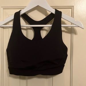 Athleta black sports bra